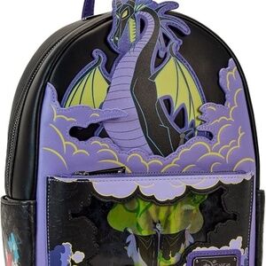 Loungefly Maleficent Dragon Lenticular Glow Mini Backpack